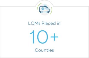 LCMs Placed in 10+ Counties