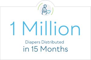 1 Million Diapers Distributed in 15 Months