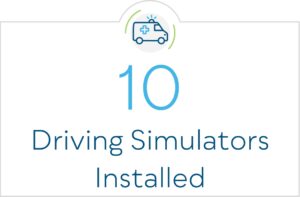 10 Driving Simulators Installed
