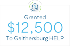 Granted $12,500 To Gaithersburg HELP